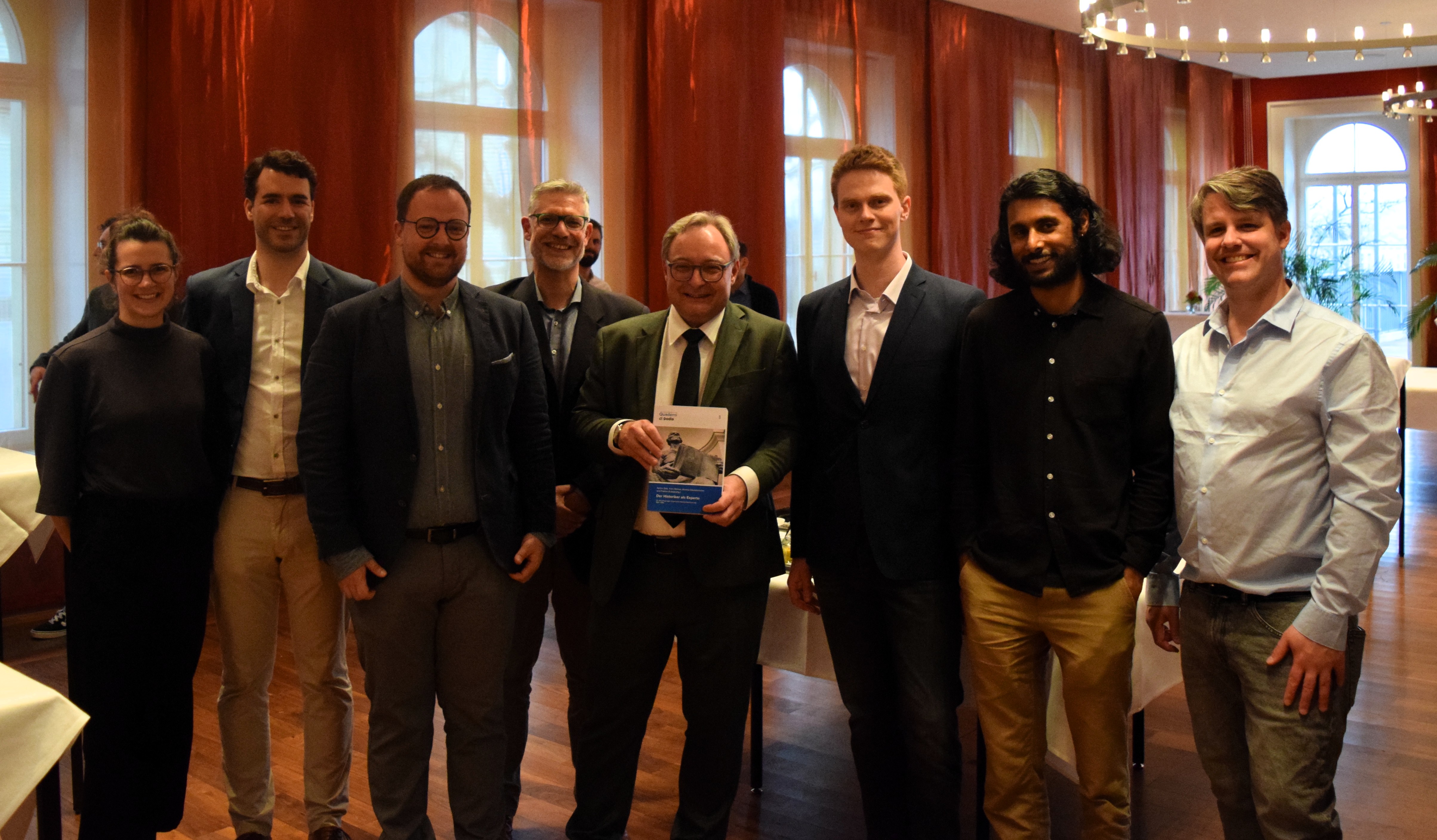 Herausgeberschaft und Mitarbeitende von QdD 23.