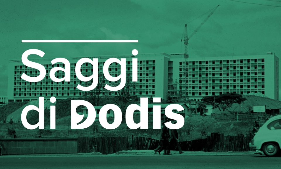 L'ospedale Duke of Harar Memorial Hospital di Addis Abeba L'ospedale Duke of Harar Memorial Hospital di Addis Abeba poco prima della fine della costruzione. Immagine scattata tra il 1963 ed il 1967. (Foto: Espen Solheim)